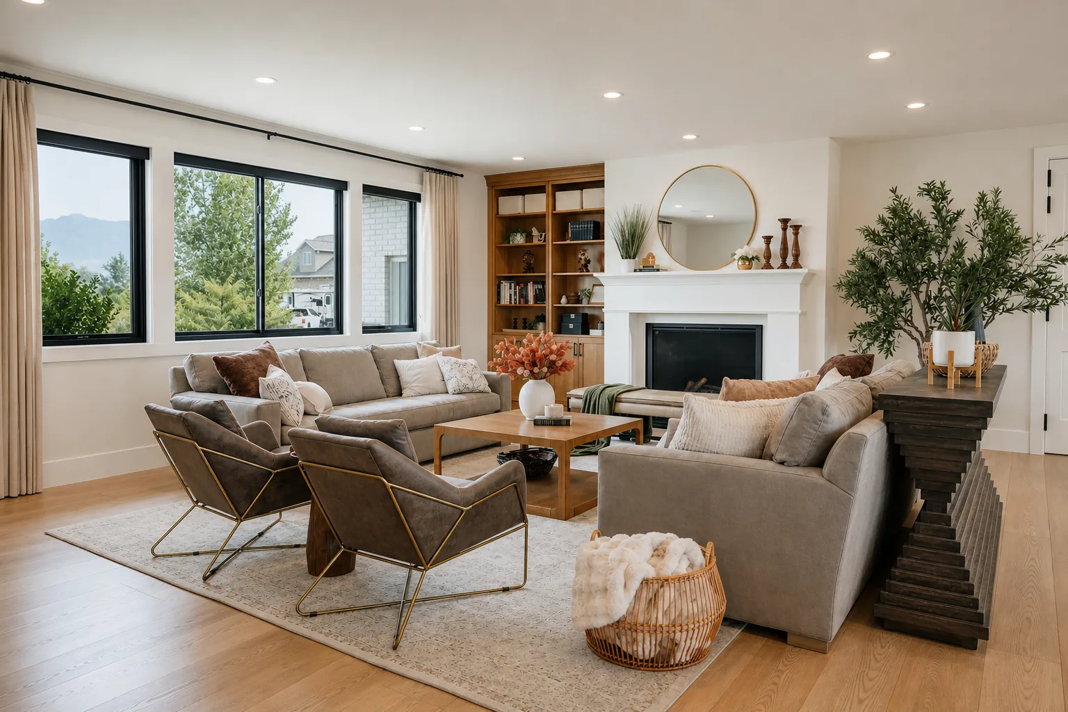 Jenkins Residence — living room