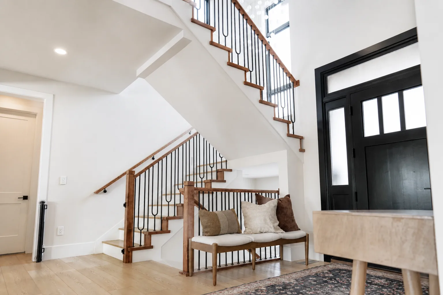 Jenkins Residence — stair entry