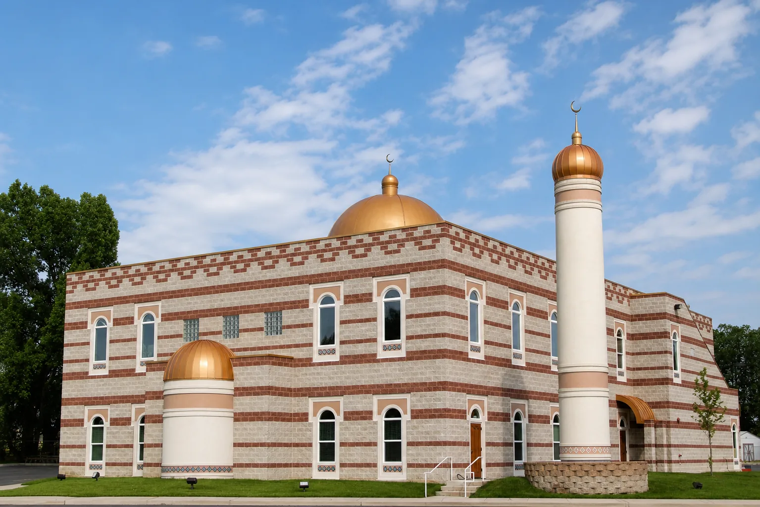 Khadeeja Masjid — exterior day