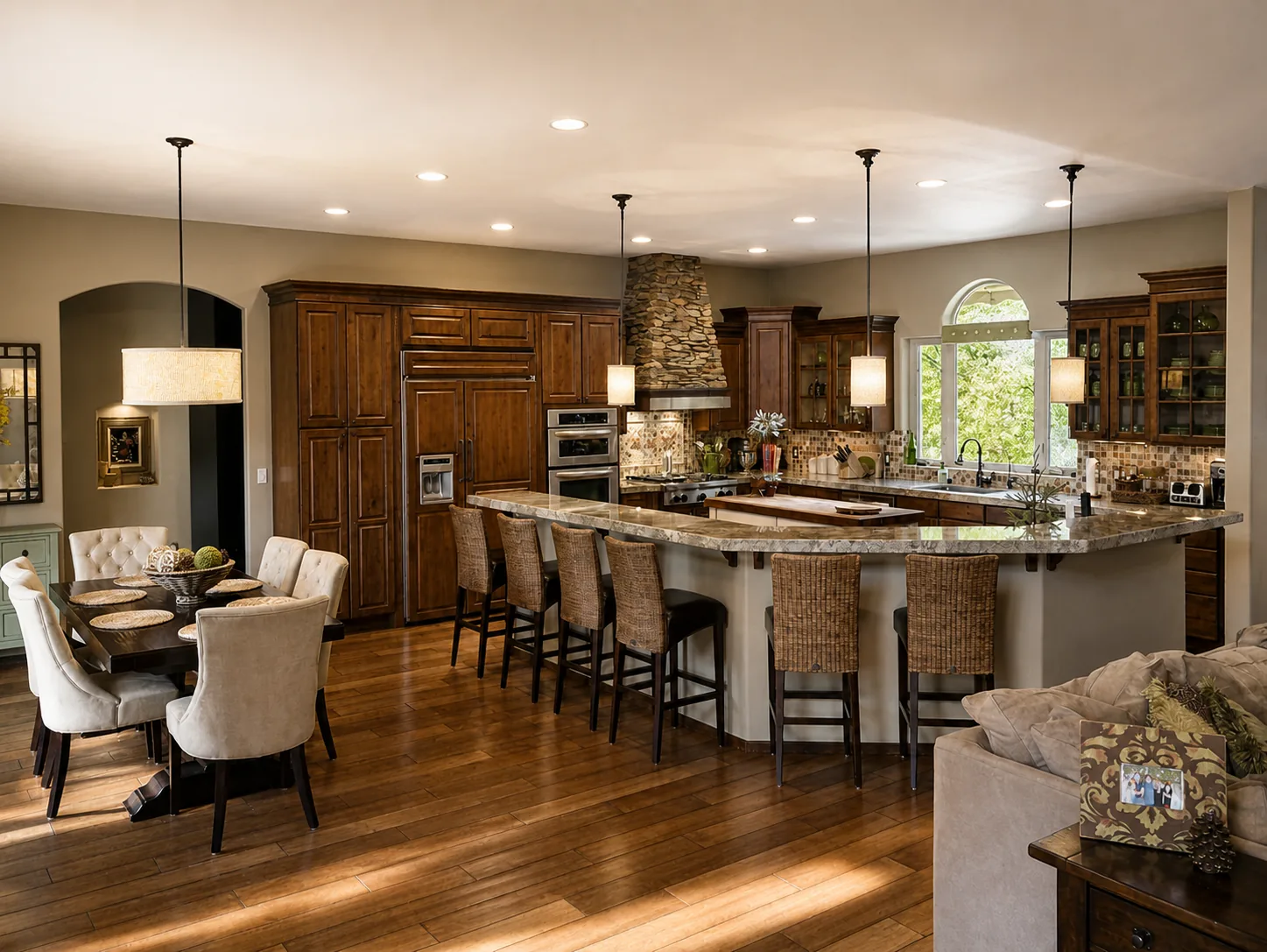 Lorenzen Residence — kitchen wide