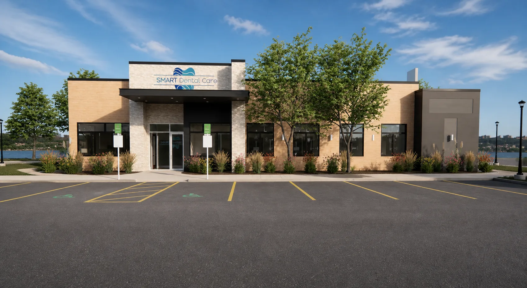 Smart Dental Care — exterior day
