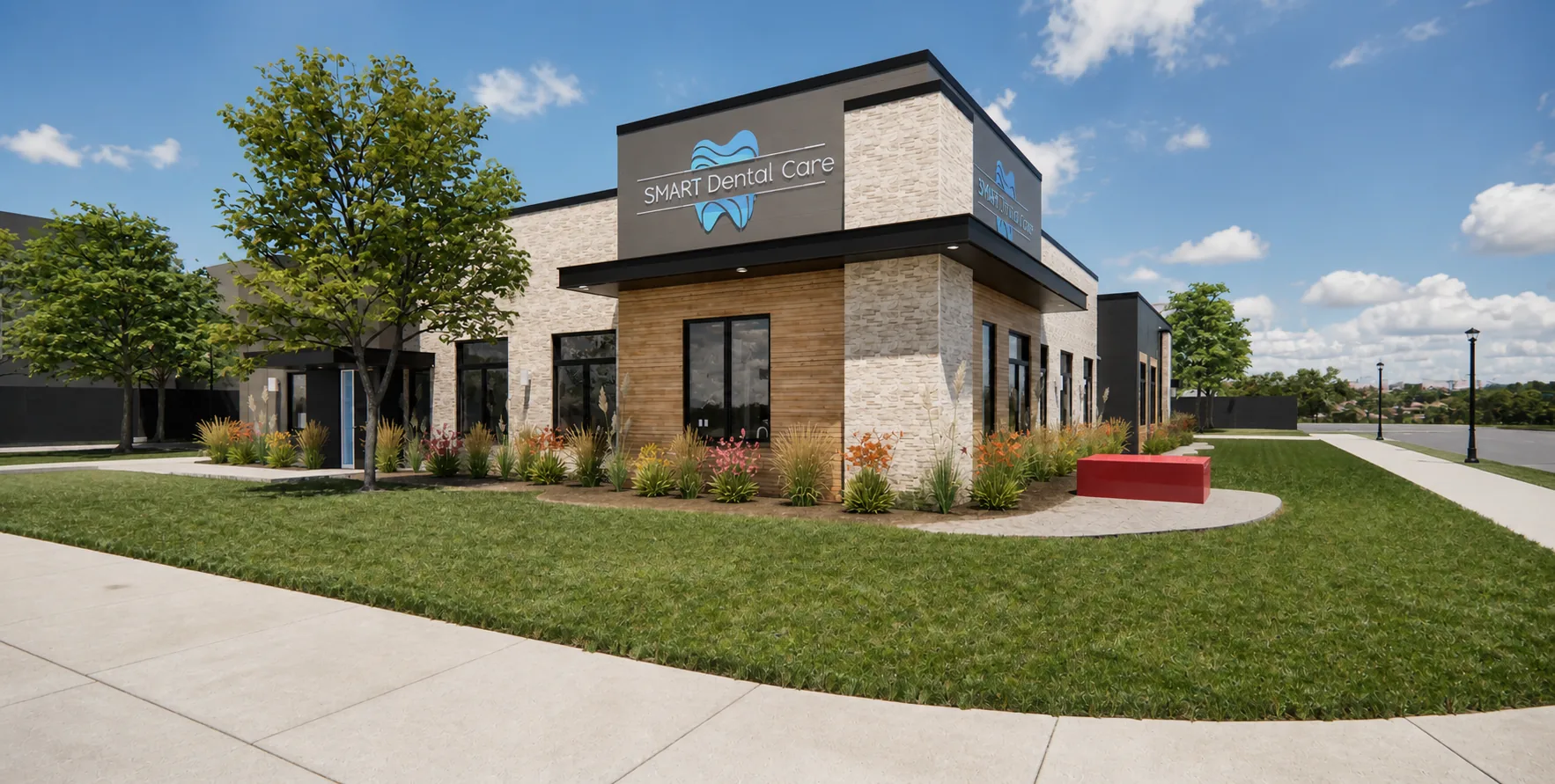 Smart Dental Care — exterior day matching